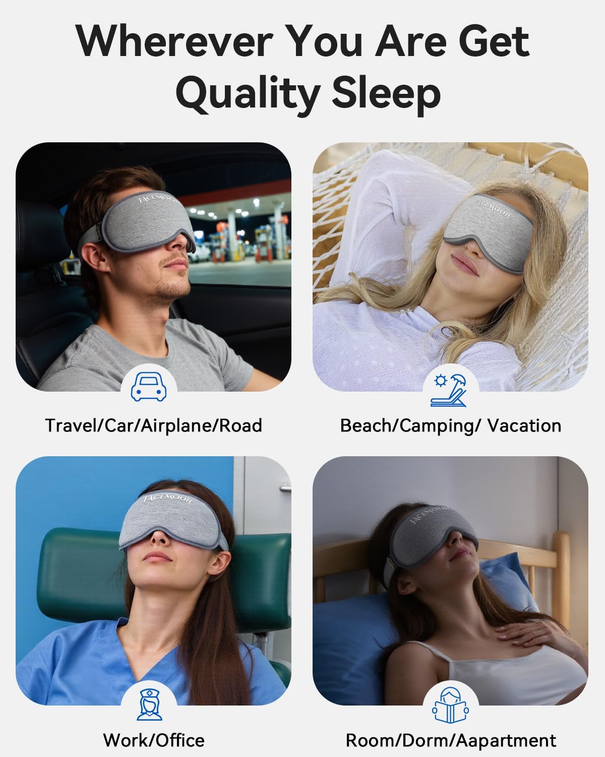 Nightfall Weighted Eye Mask™